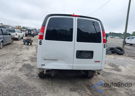 2022 GMC Savana Cargo Rwd 2500 Regular Wheelbase Work Van from USA, damaged, VIN 1GTW7AF71N1253829